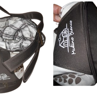 MULINO BIANCO borsa Picnic a sacco con Scomparti ZAINO DA COLLEZIONE VINTAGE